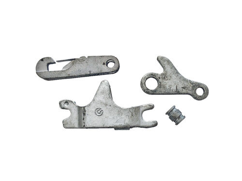 grey metal brake parts
