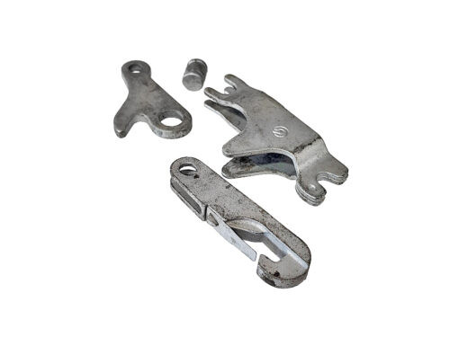 grey metal brake parts