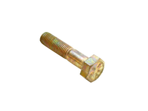 gold threaded hex bolt