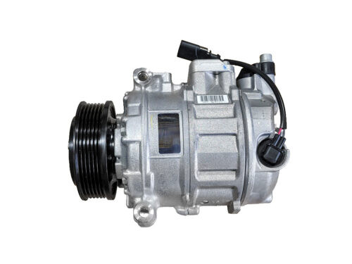 silver and black ac compressor
