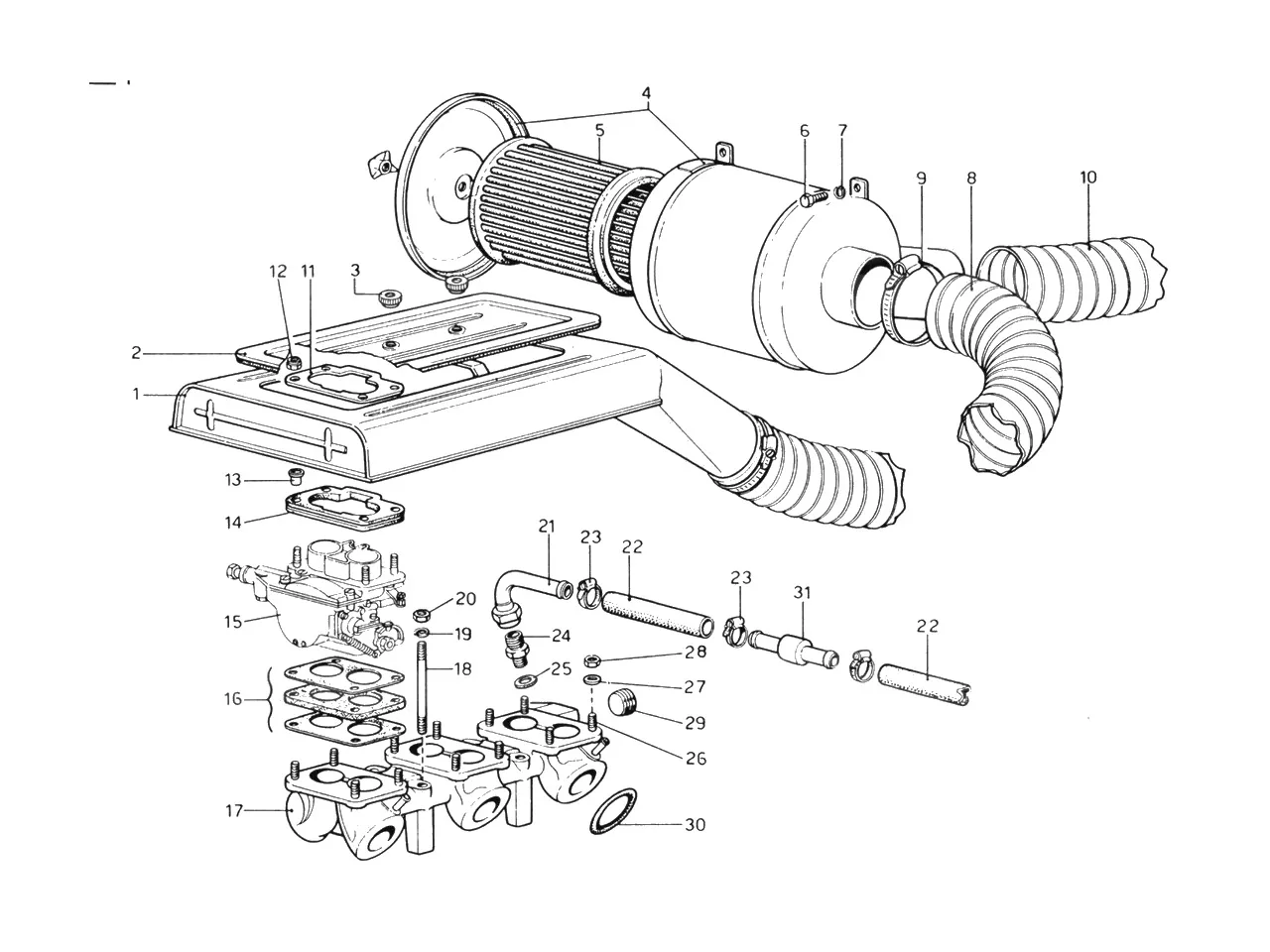 Air Filter And Manifolds