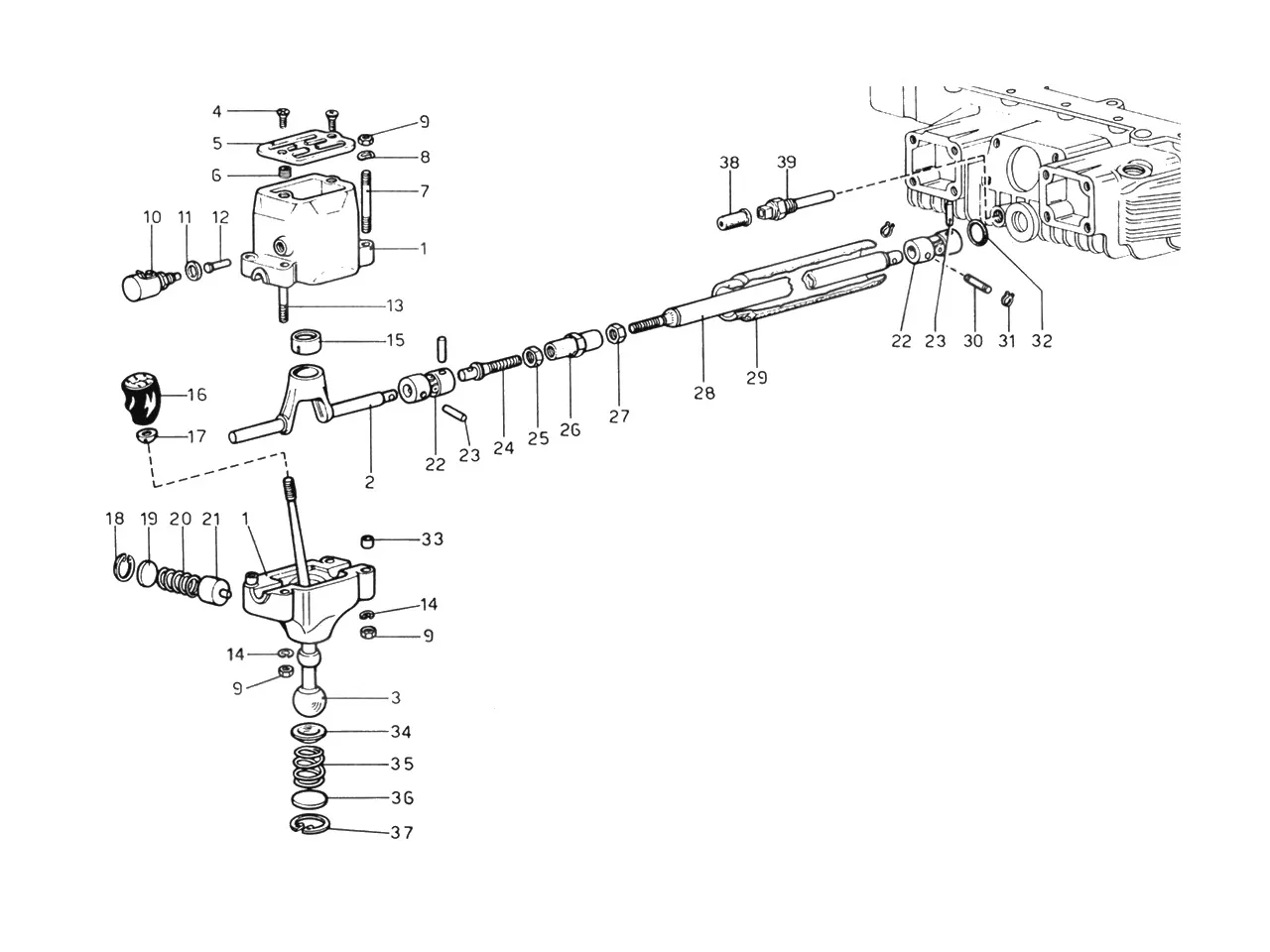 Outside Gear Box Controls