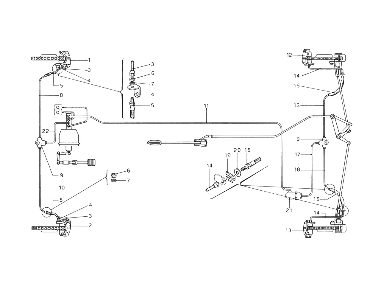 Brake Hydraulic Control On Wheels