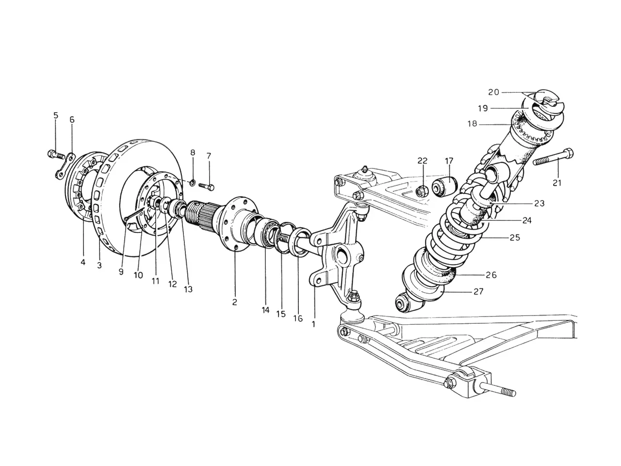 Front Suspension - Shock Absorber