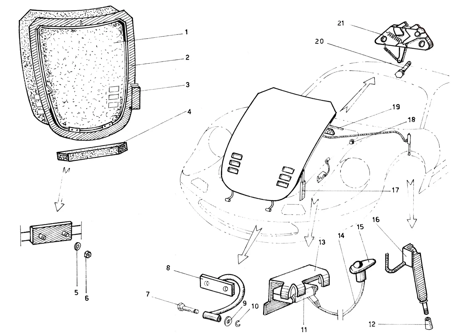 Front Bonnet/Boot