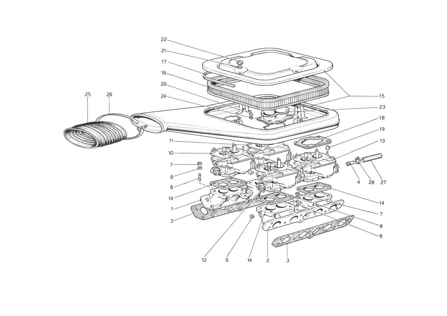 Carburettors And Air Cleaner