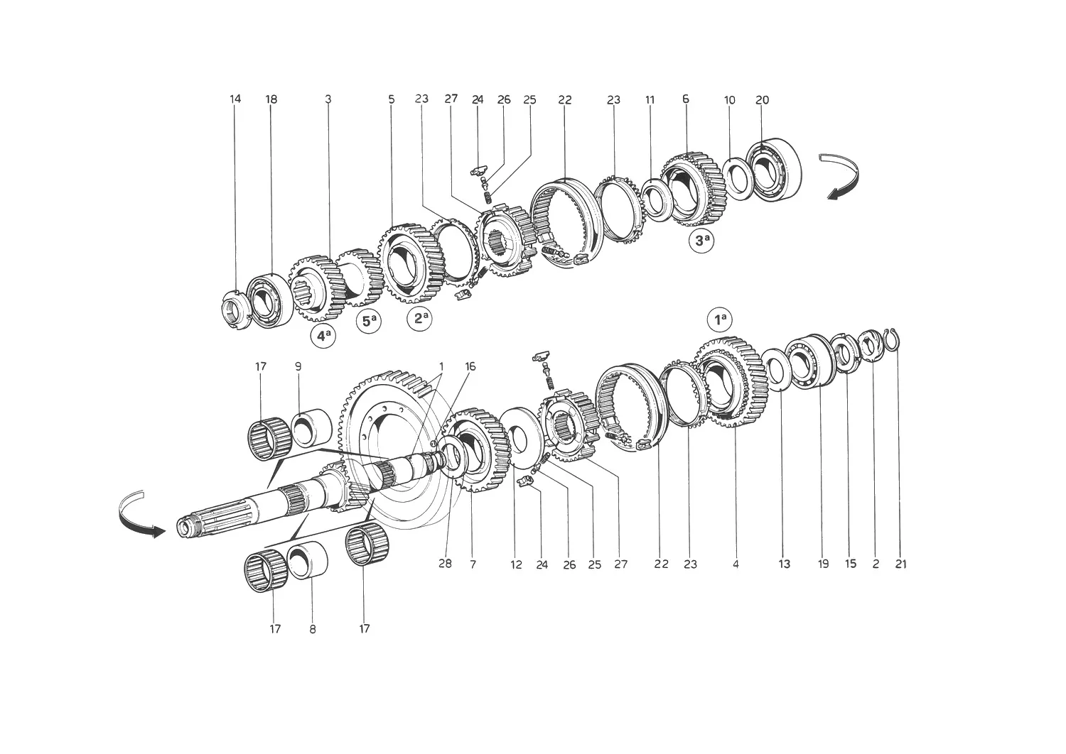 Lay Shaft Gears