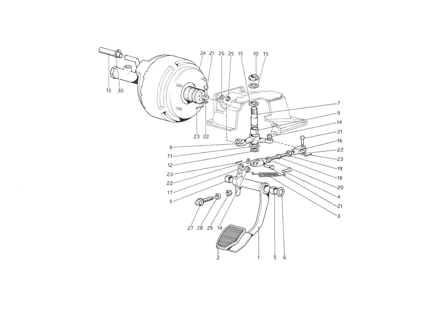 Brake Hydraulic System (For RHD Versions)