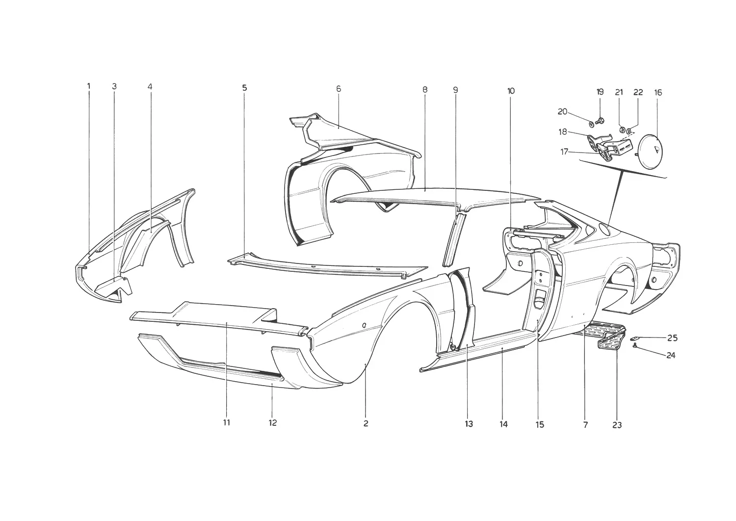 Body Shell - Outer Elements