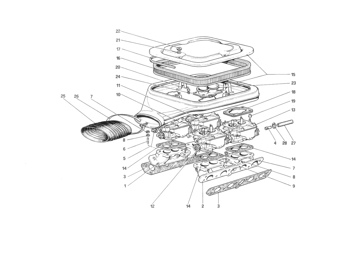Carburettors And Air Cleaner