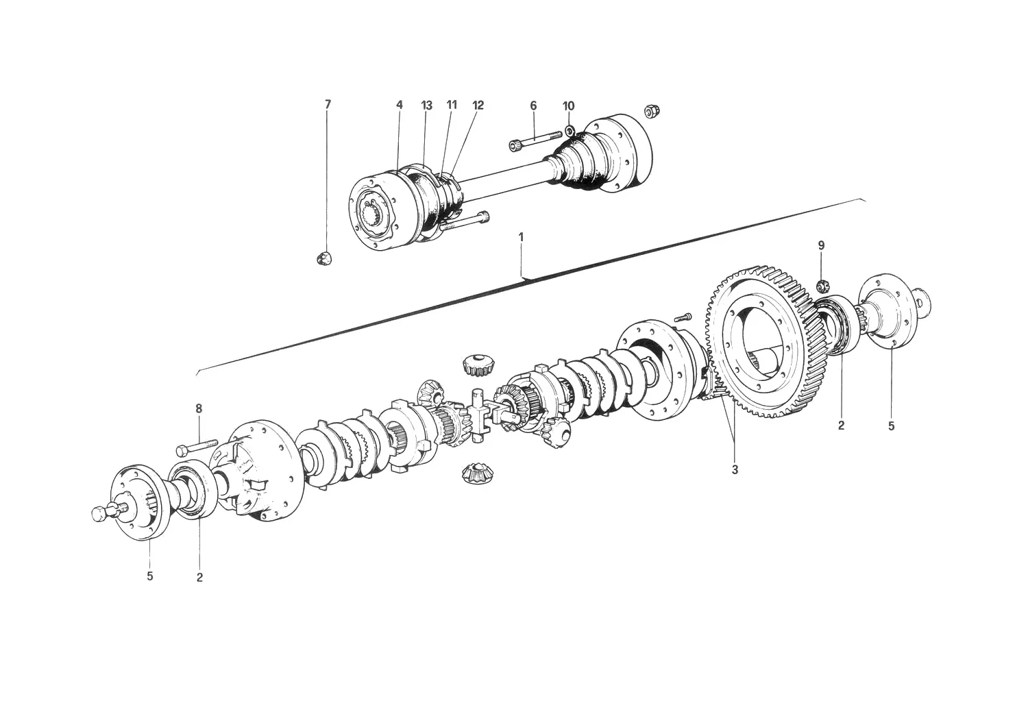 Differential And Axle Shaft