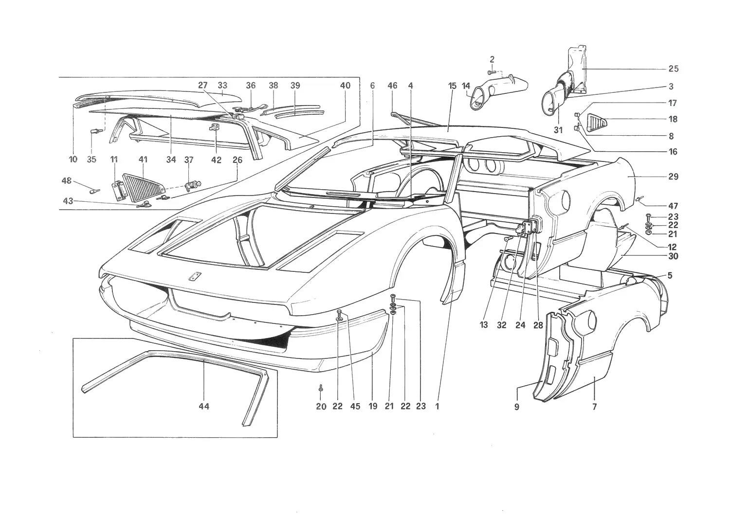 Body Shell - Outer Elements
