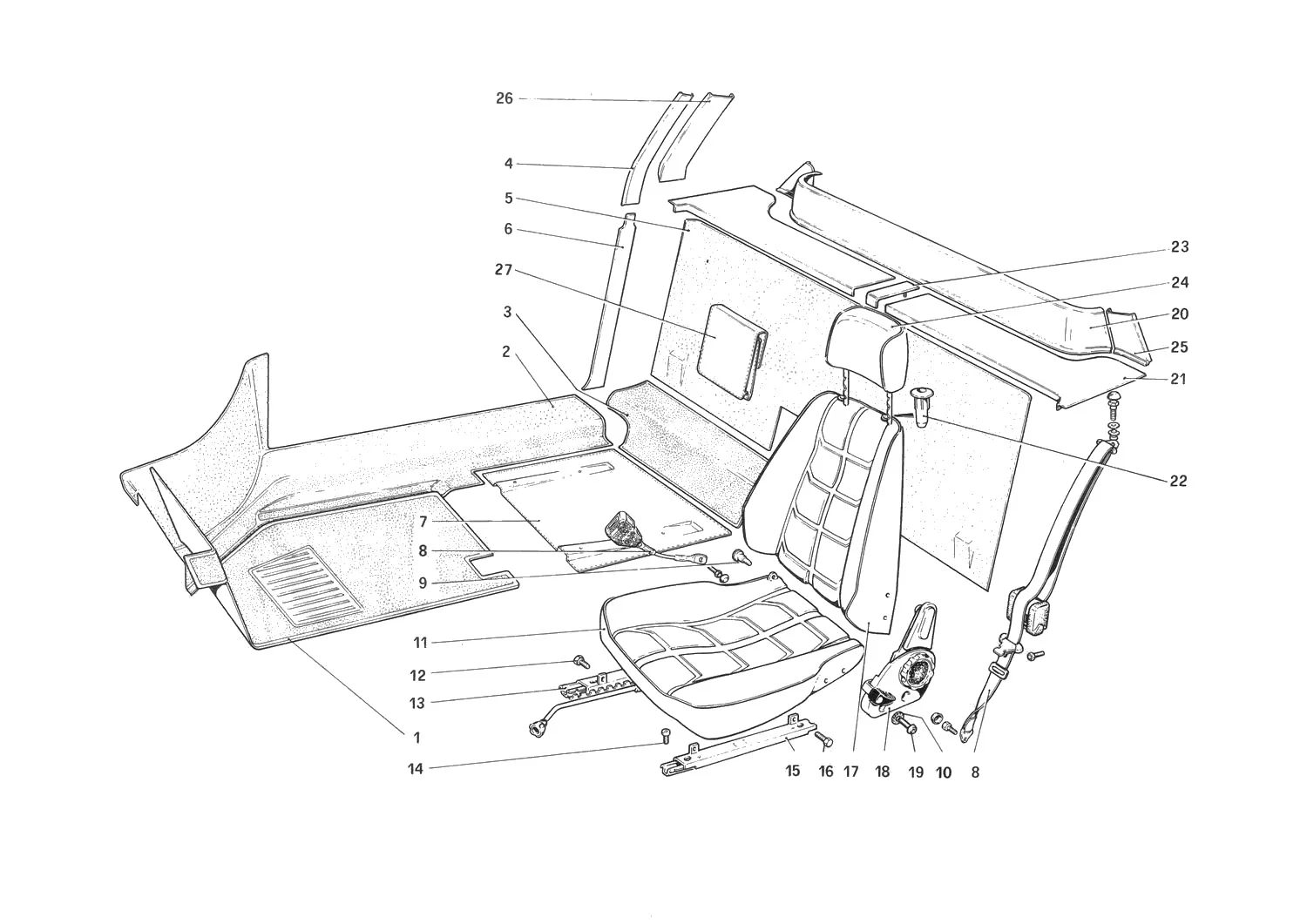 Interior Trim, Accessories And Seats