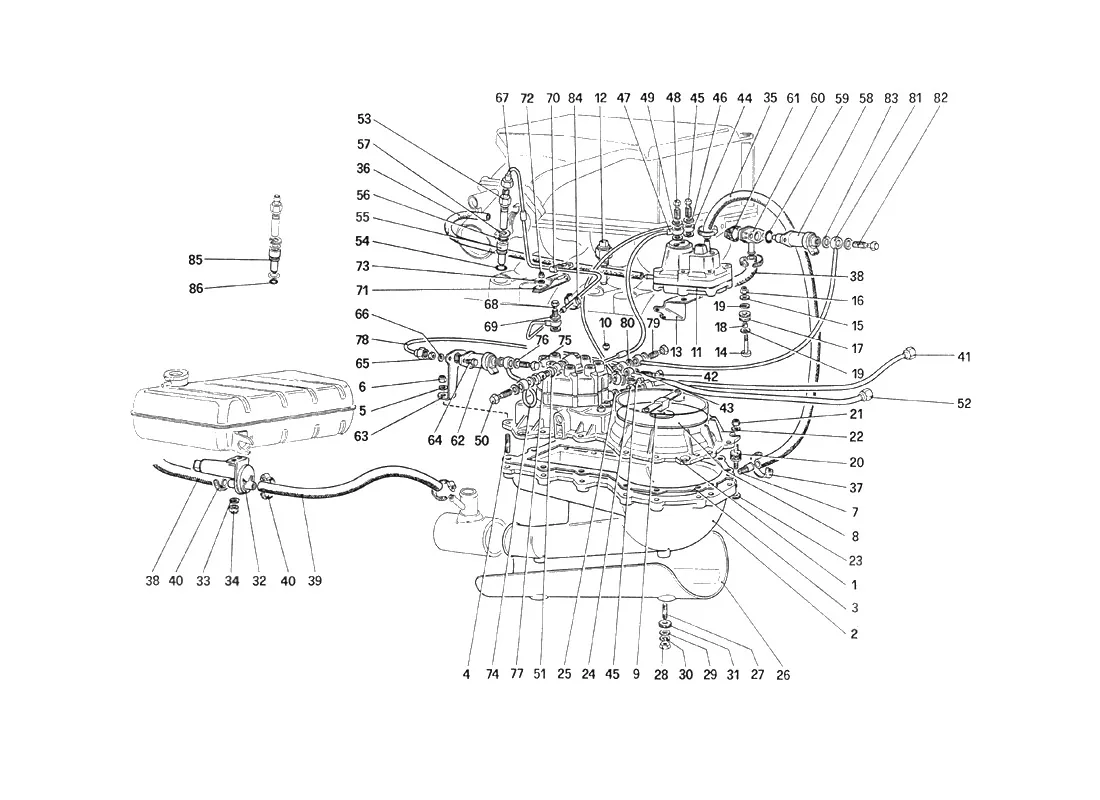 Fuel Distributors Lines