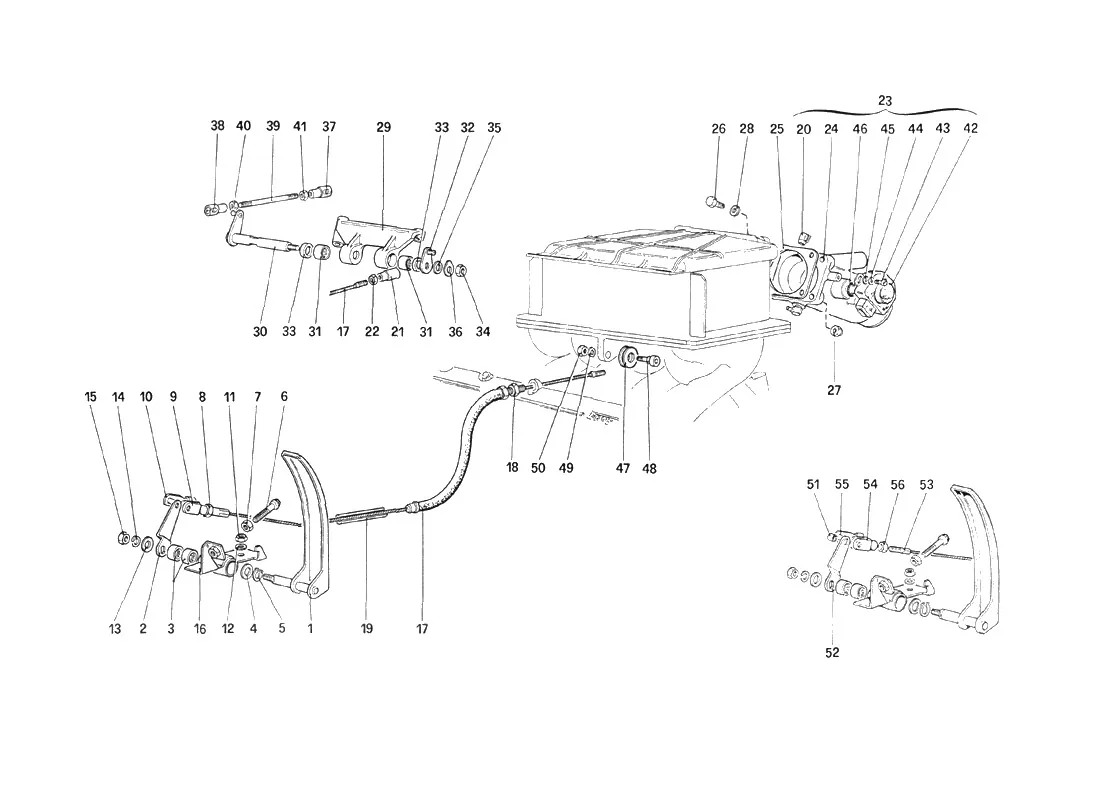 Throttle Housing And Linkage