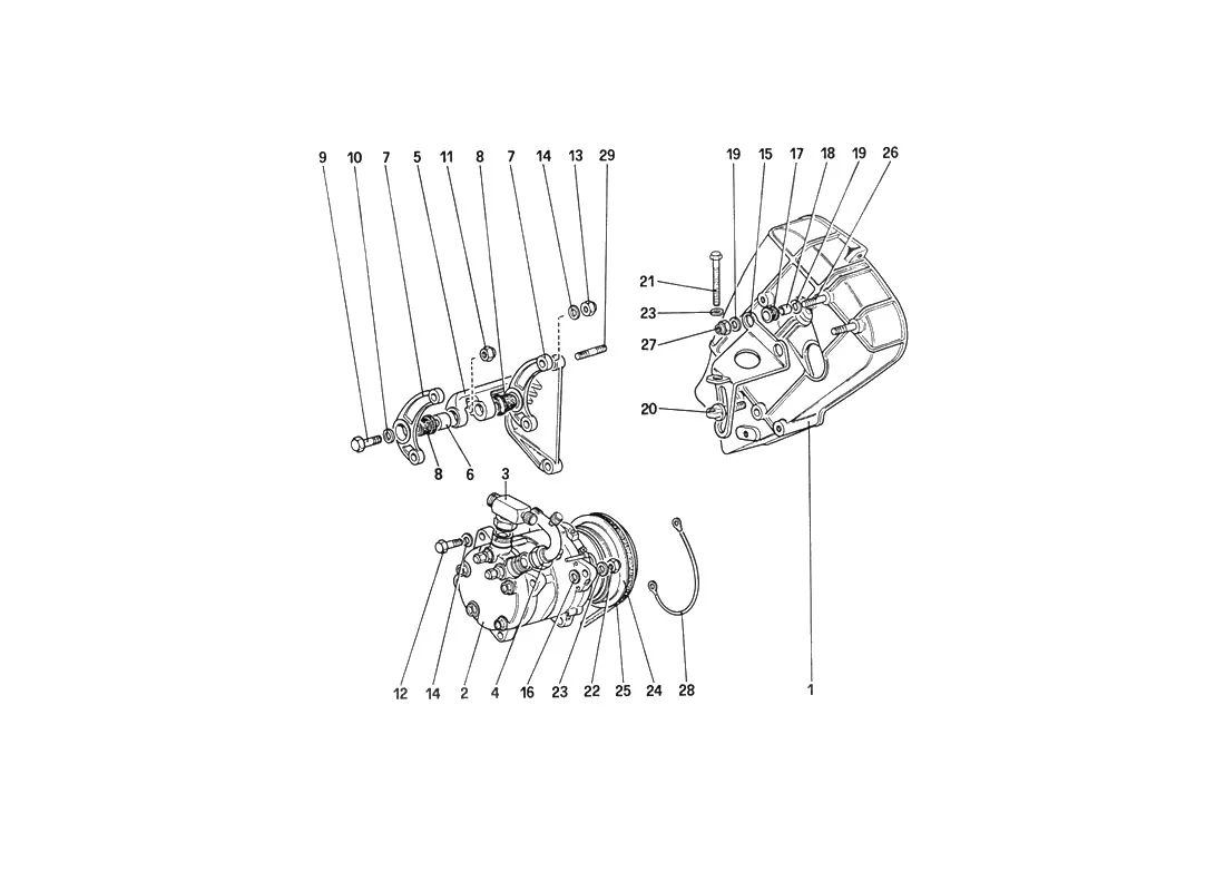 Air Conditioning Compressor And Controls (Starting From Car No. 77247)