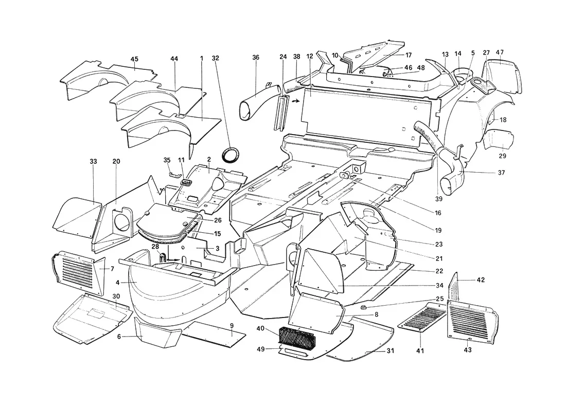 Body Shell - Inner Elements