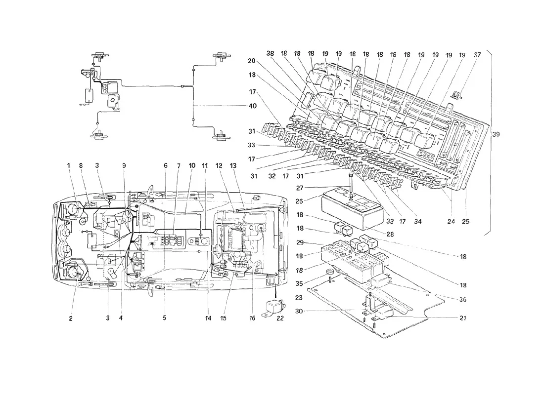Electrical System - Cables - Fuses - Relays