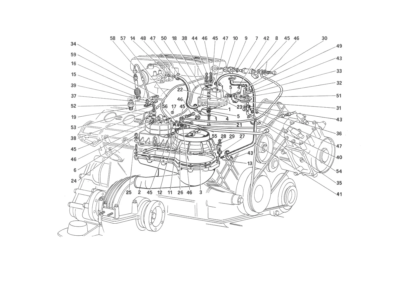 Fuel Injection System - Fuel Distributors, Lines