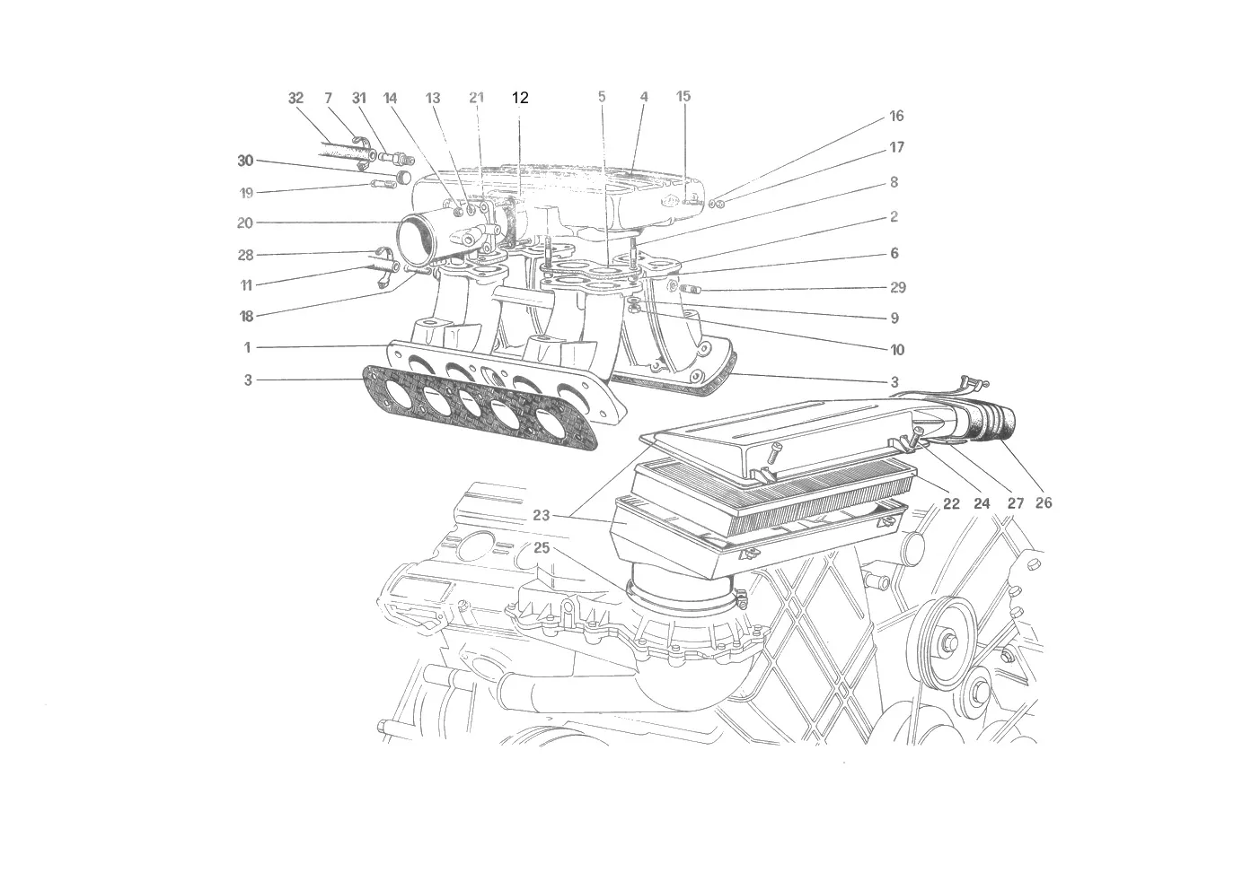 Air Intake And Manifolds