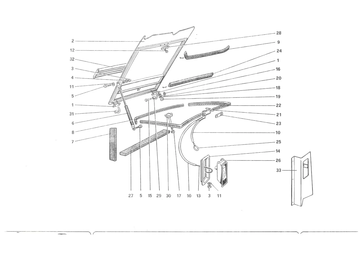 Front Compartment Lid