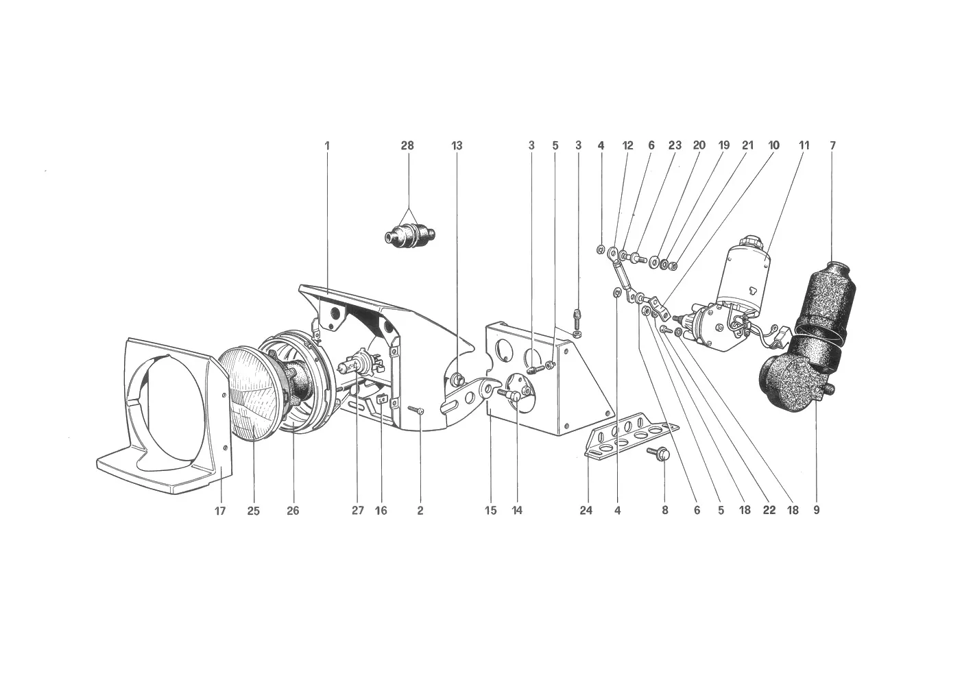 Lights Lifting Device And Headlights