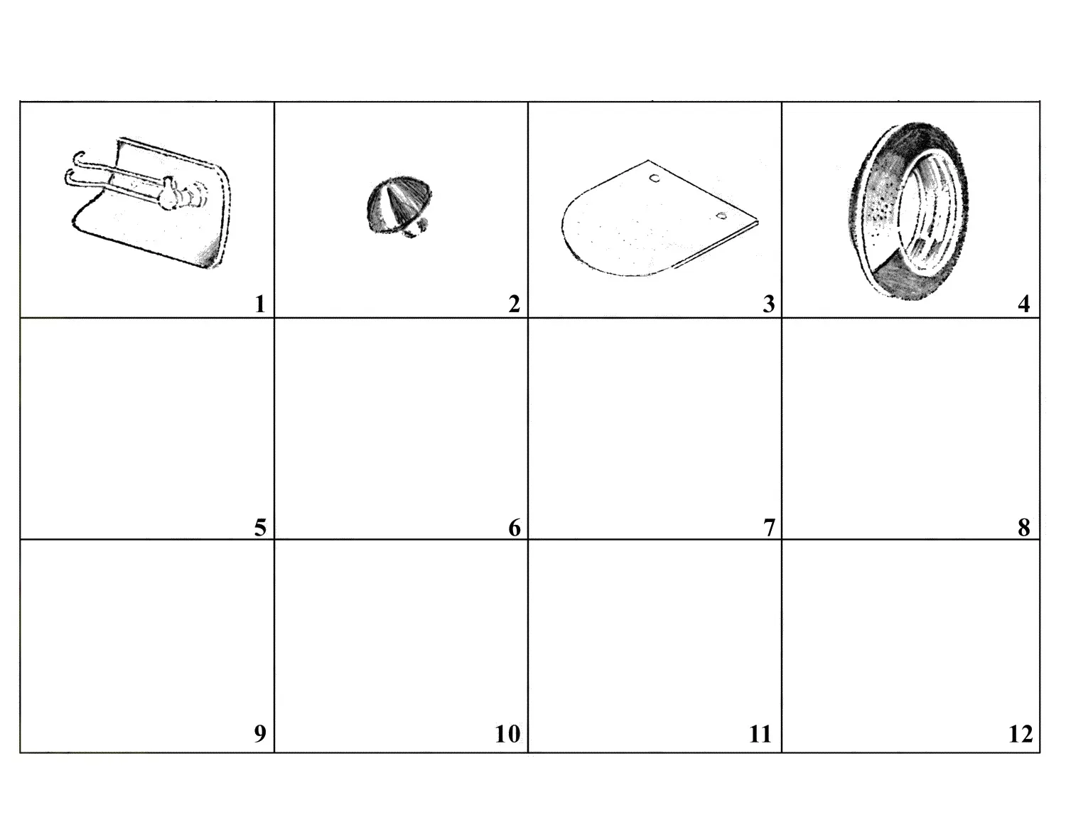 Ferrari 250 GT 2+2 (GTE) Rear Panels exploded diagram