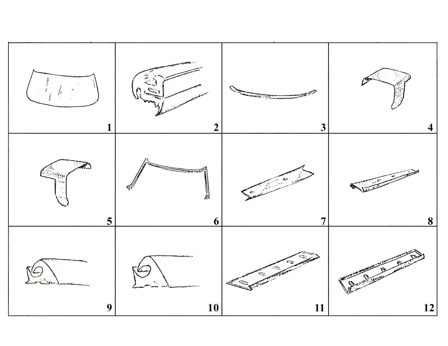 Windscreen Components