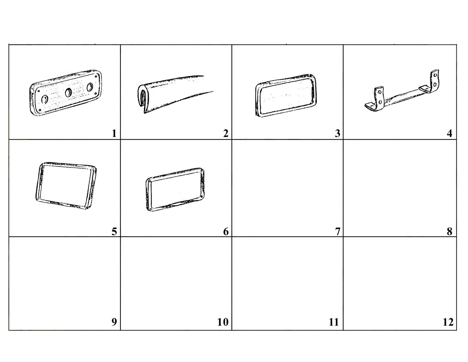 Number Plate Frames
