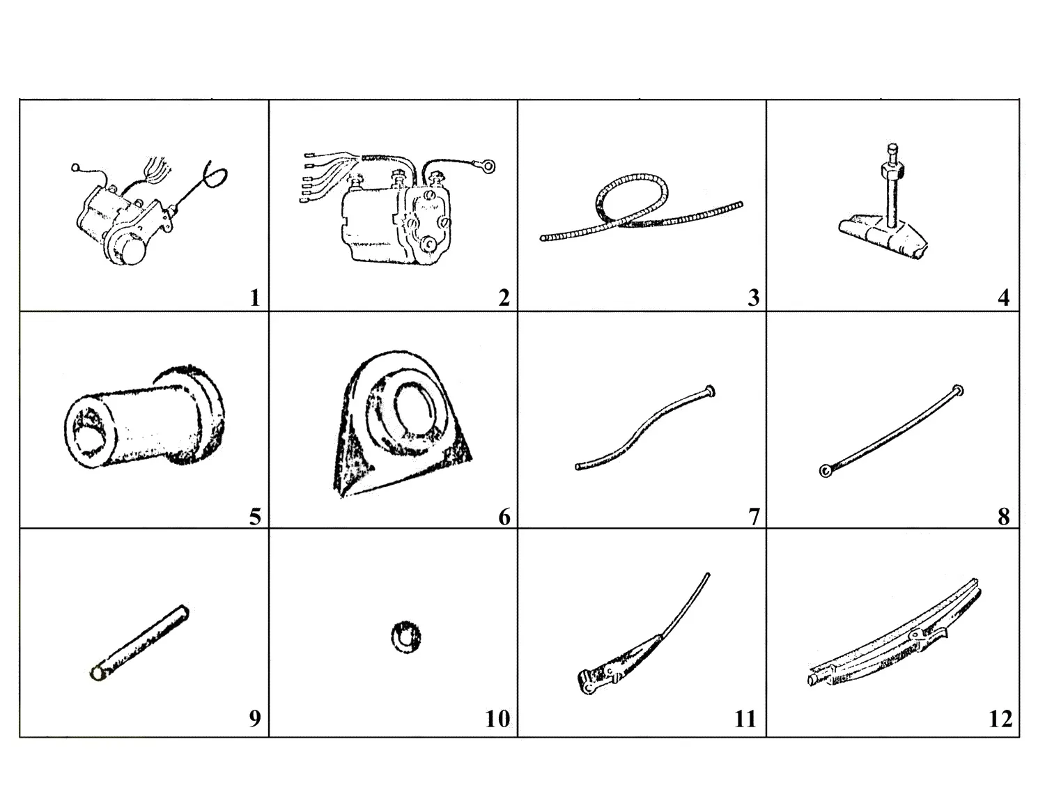Wipers Components