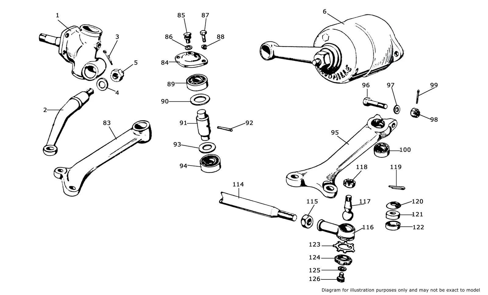 Front Suspension Slave Arms