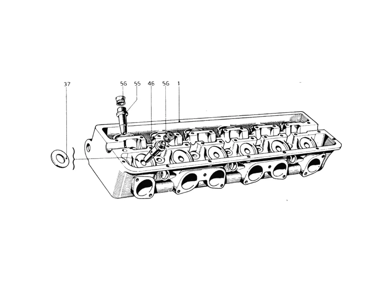 Cylinder Heads - LHD Upto 31-12-1965