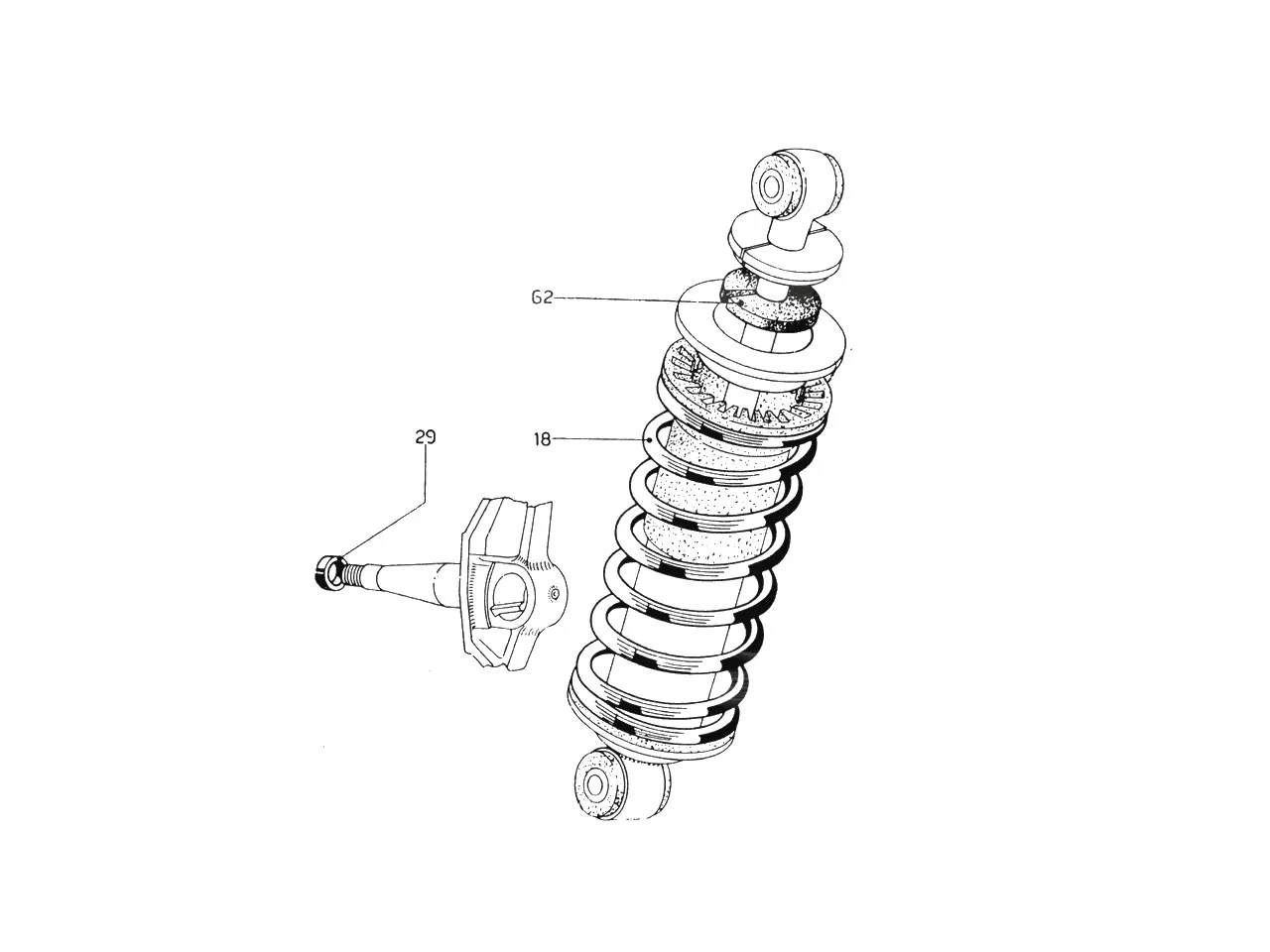 Front Suspension - LHD Upto 31-12-1965