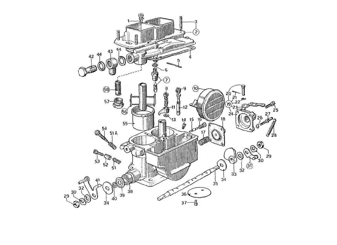 Weber Carburettor (40 Dcn 17)
