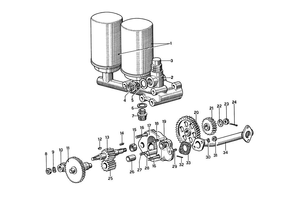 Oil Pump And Filters