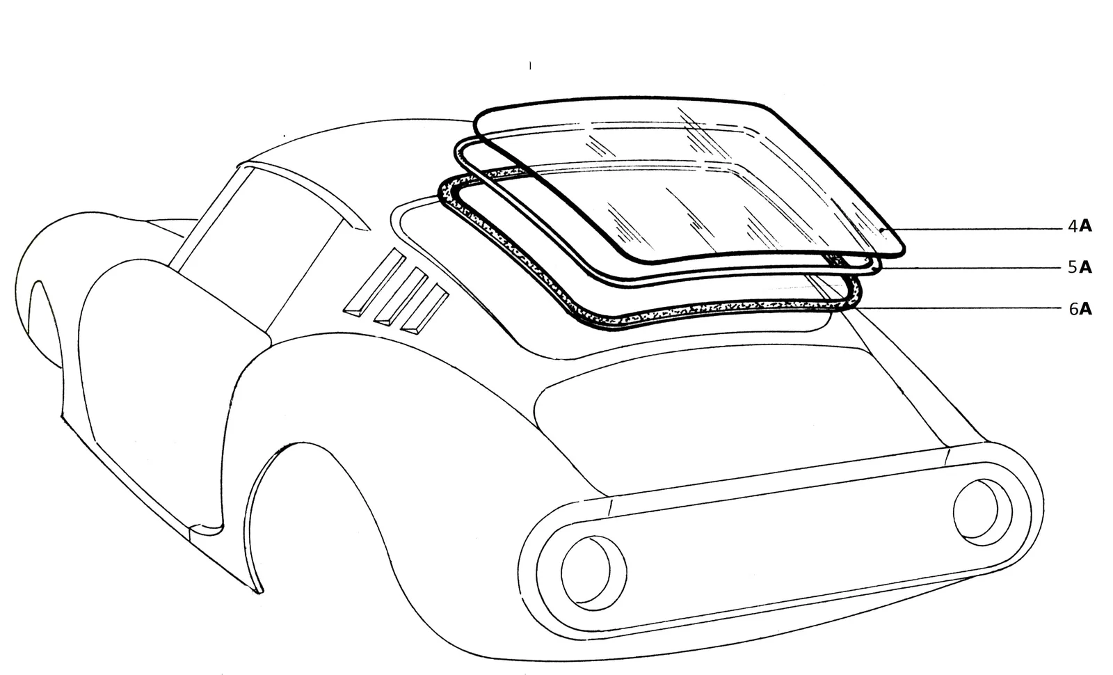 Rear Screen 275GTB4