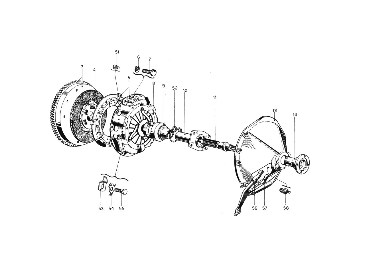 Clutch - LHD Upto 31-12-1965