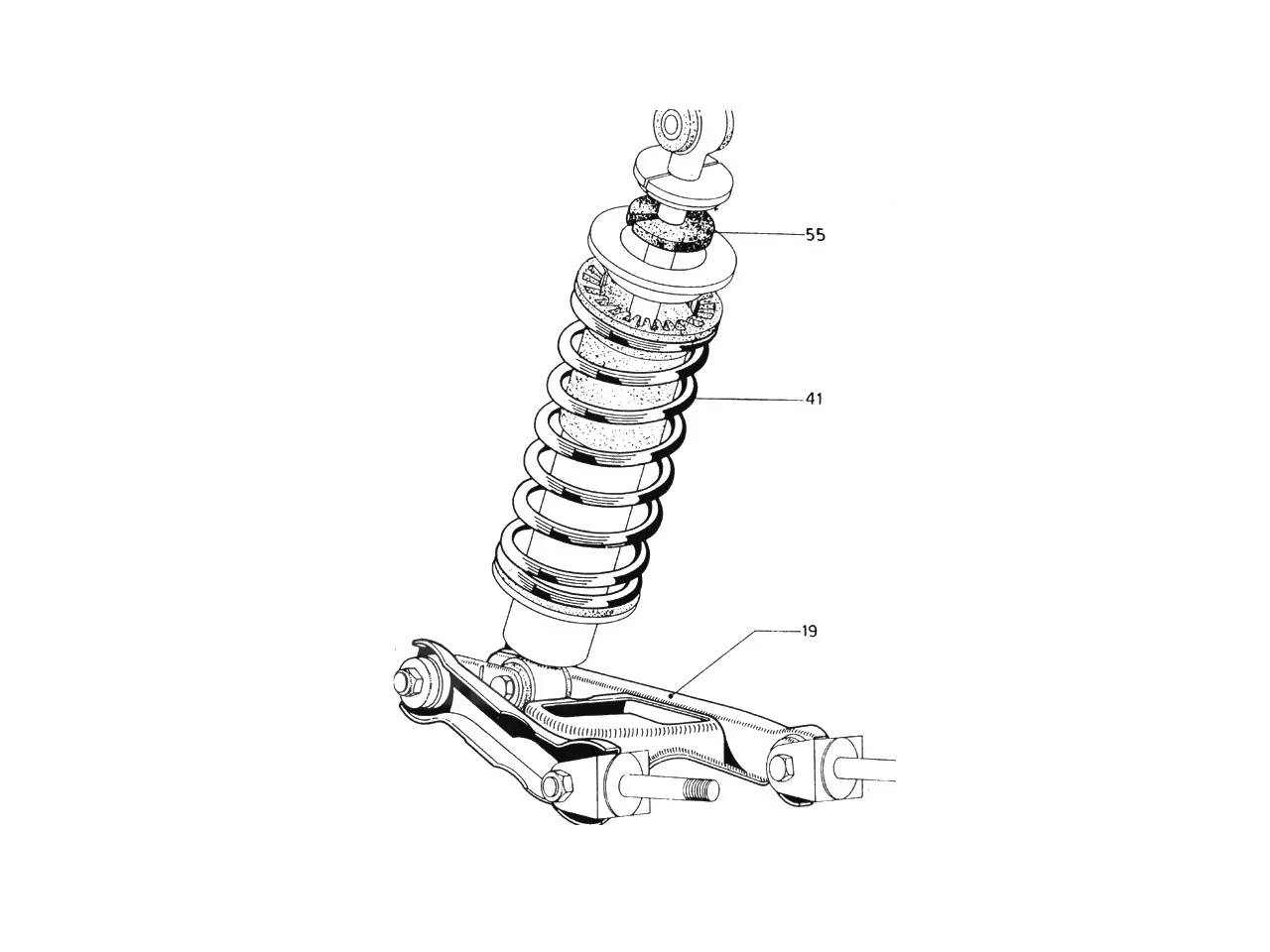 Rear Suspension - LHD Upto 31-12-1965