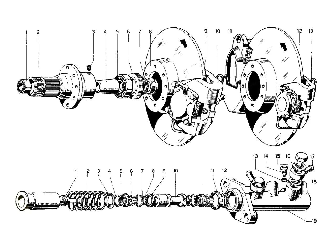 Brake Discs & Master Cylinder