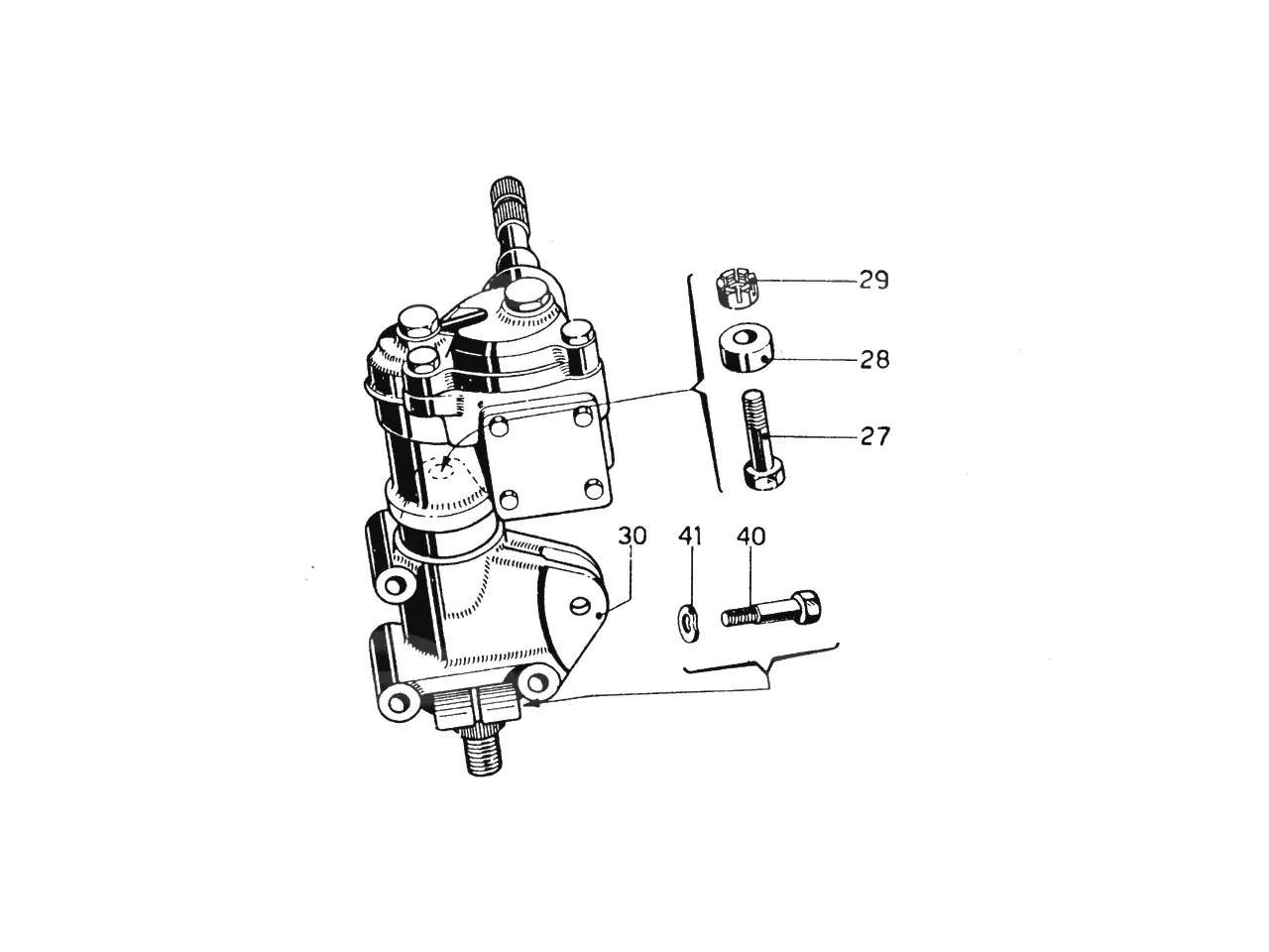 Steering Linkage - LHD Upto 31-12-1965