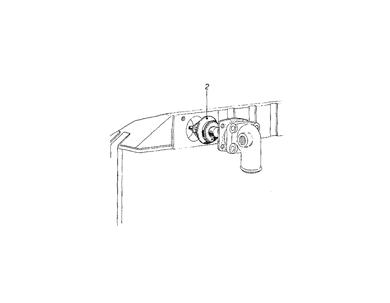 Ferrari 275 GTS Radiator & Water Pump - LHD Upto 31-12-1965 exploded diagram