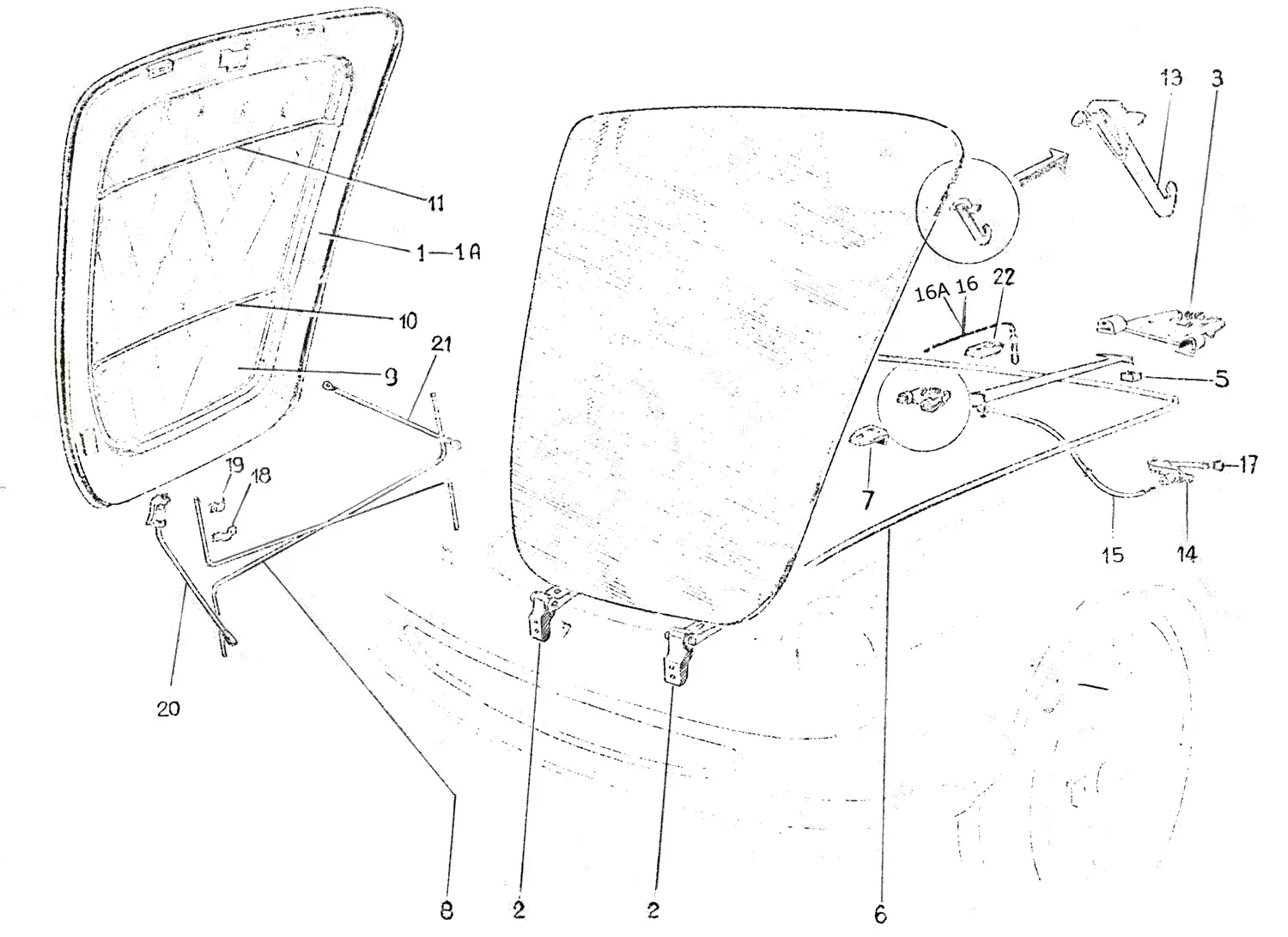 Bonnet Components