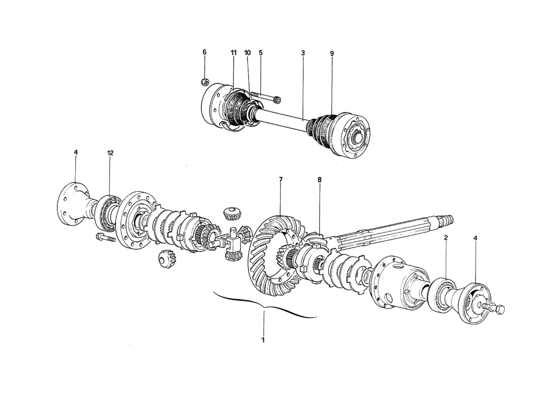 Differential And Axle Shafts