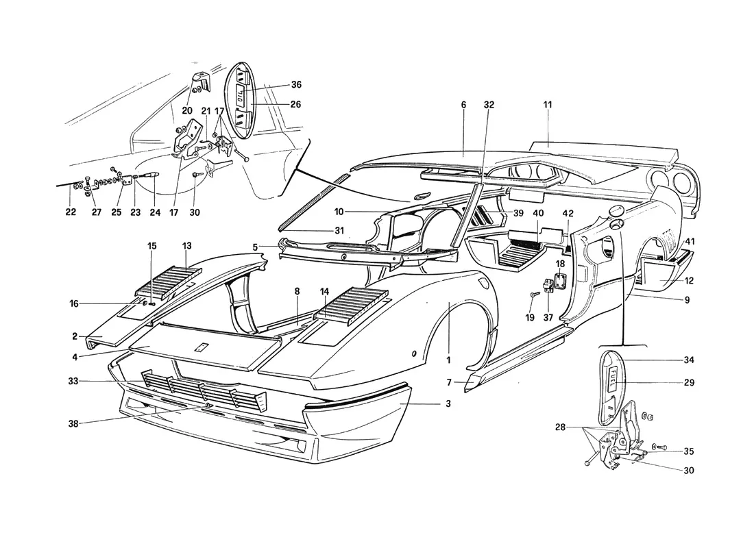 Body Shell - Outer Elements