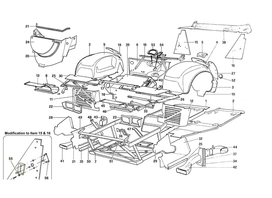 Body Shell - Inner Elements