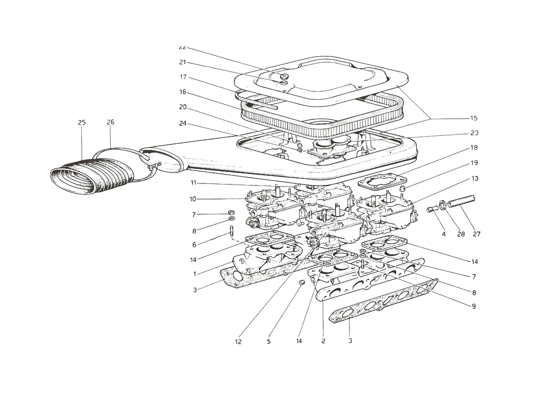 Carburettors And Air Cleaner