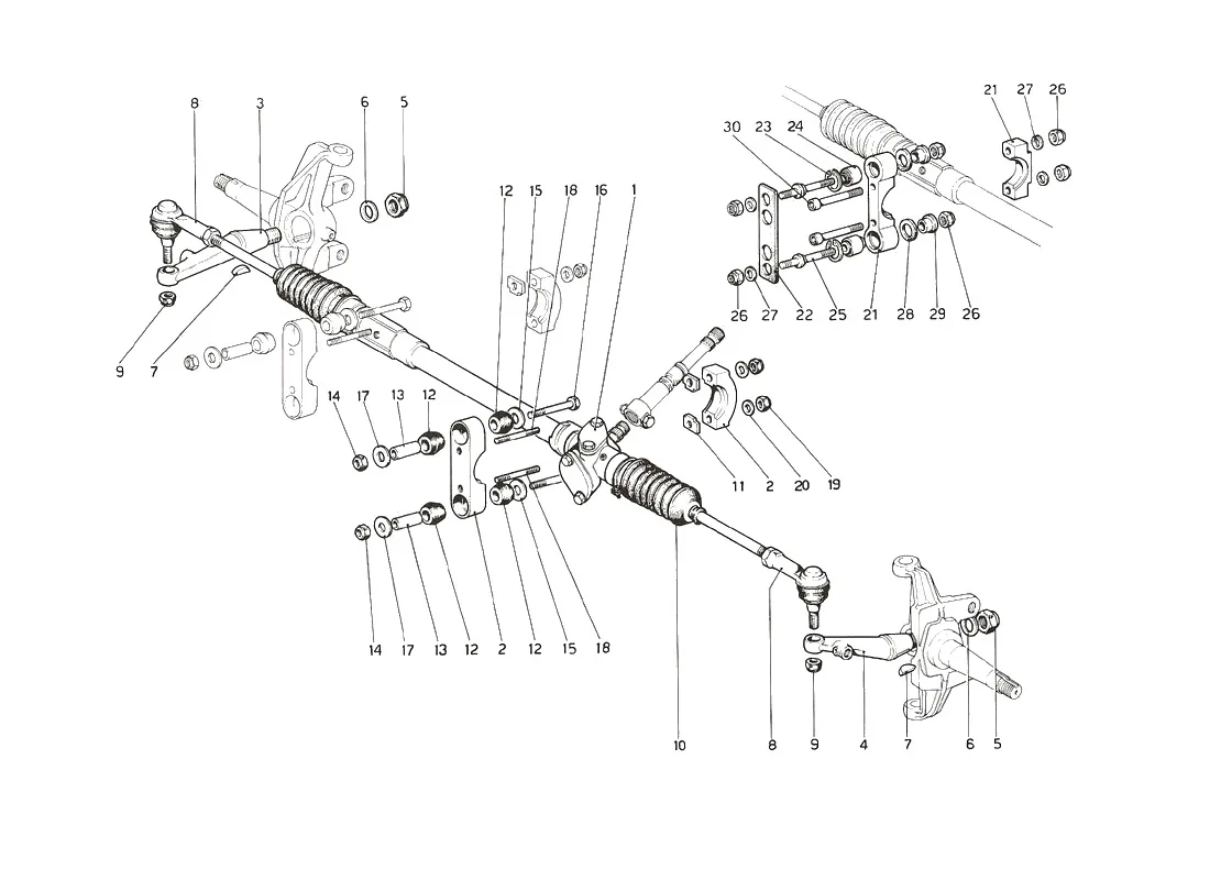 Steering Box And Linkage