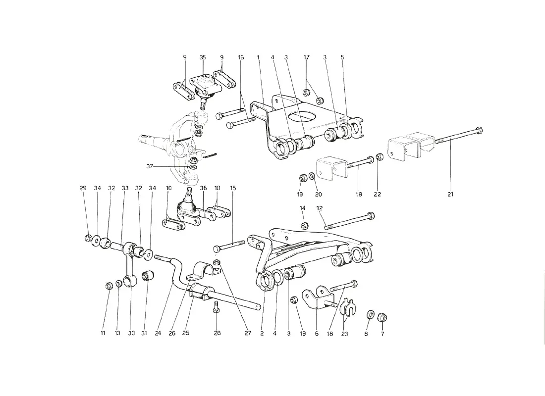 Front Suspension - Wishbones