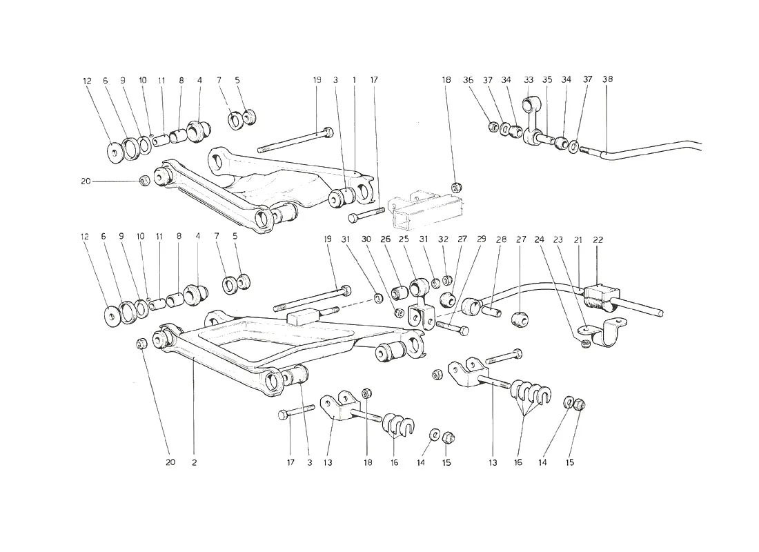 Rear Suspension - Wishbones