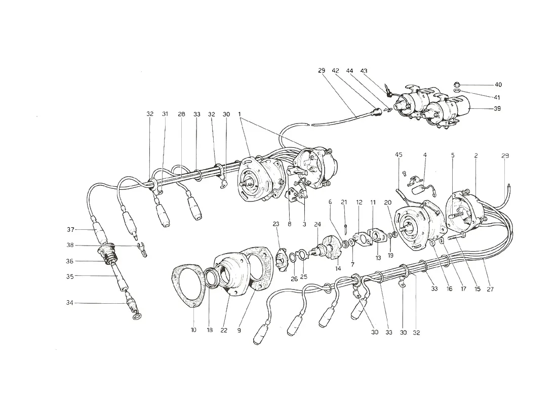 Engine Ignition (2 Distributors)